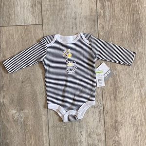 Long sleeve onesie size 0-3 months NWT
